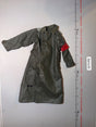 1/6 Scale WWII German Military Police Motorcycle Coat with Late War Armband - Dragon