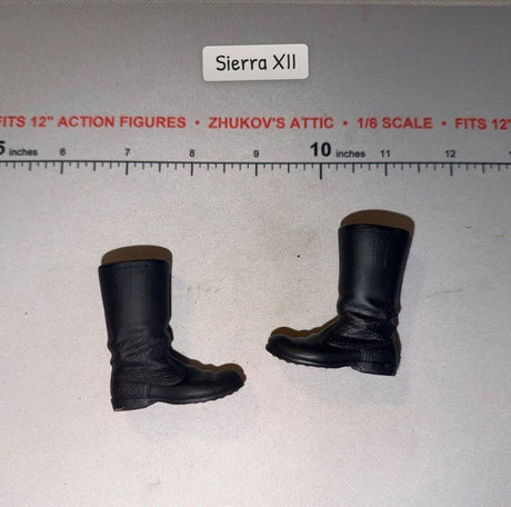 1/6 Scale WWII German Black Jack Boots - Ultimate Soldier
