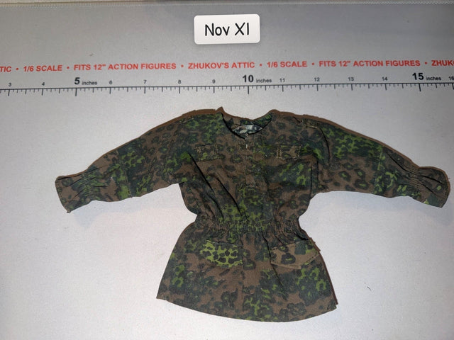 1/6 Scale WWII German Waffen Oak Leaf Camouflage Smock