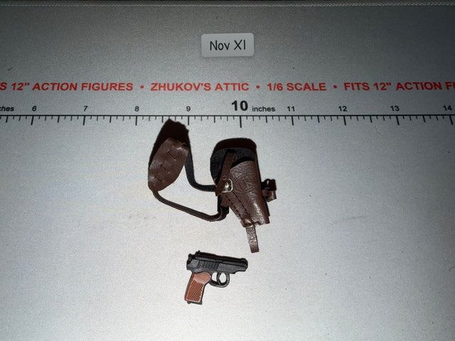 1/6 Scale Vietnam US Pistol and Shoulder Holster Set - Ultimate Soldier