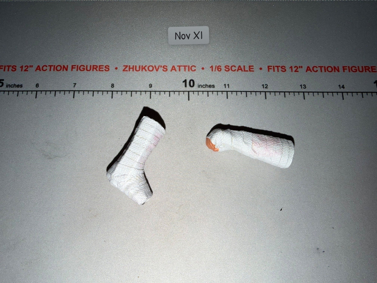 1/6 Scale WWII German Medical Arm Cast Set