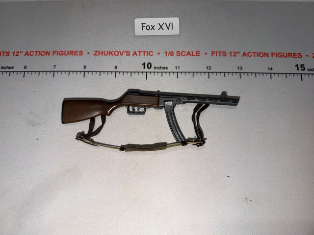 1/6 Scale WWII Soviet PPSH-41 Submachine Gun with Sling - Dragon