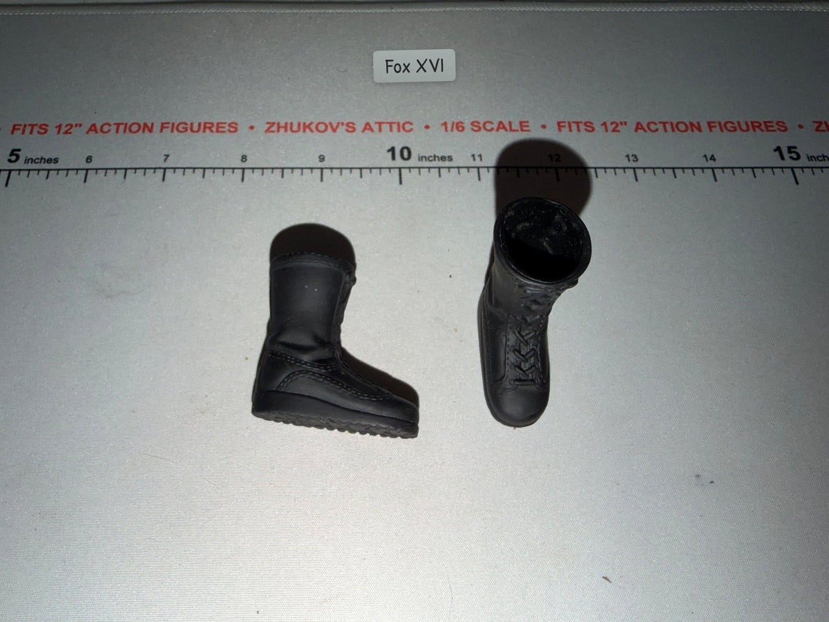 1/6 Scale Modern Era Black Combat Boots