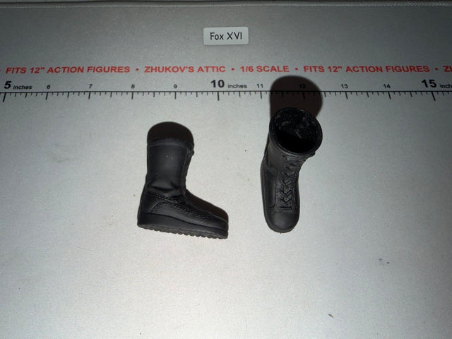 1/6 Scale Modern Era Black Combat Boots