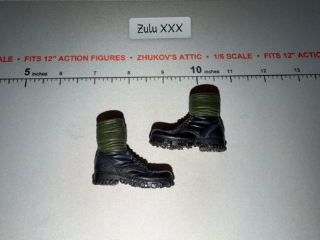 1/6 Scale WWII German Gebirgsjager Boots with Gaiters