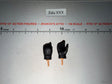 1/6 Scale Modern Era Black Tactical Gloves Set - Dragon