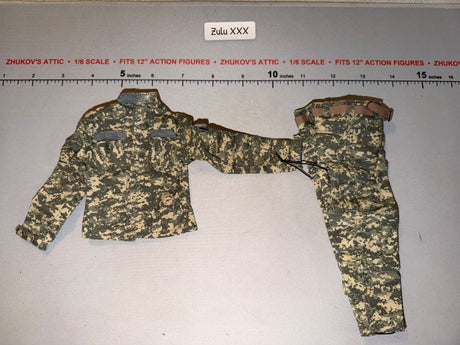1/6 Scale Modern Era US Army ACU Digital Camouflage Uniform Set