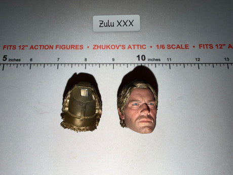 1/6 Scale Modern era Head Sculpt and Extra Hair Piece