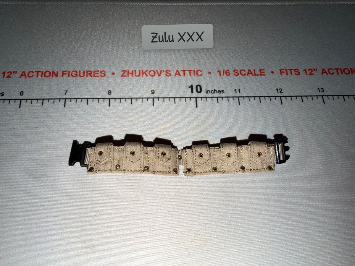 1/6 Scale WWII US Era Cartridge belt - Stranger Things Teenage Sized