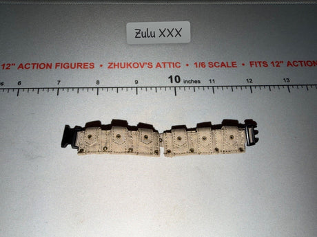 1/6 Scale WWII US Era Cartridge belt - Stranger Things Teenage Sized