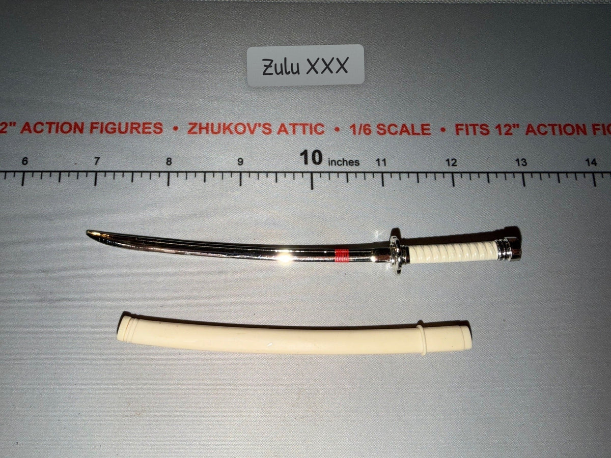 1/6 Scale Katana Japanese Sword with Scabbard