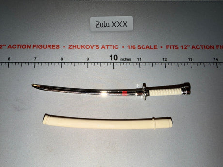 1/6 Scale Katana Japanese Sword with Scabbard