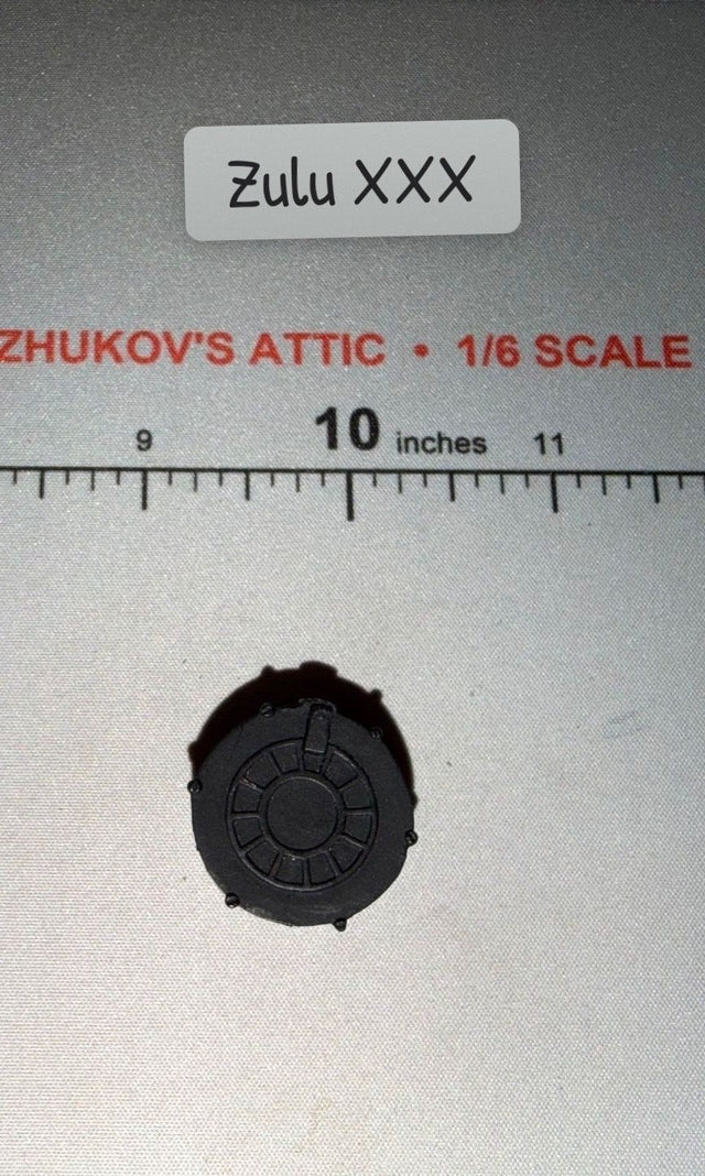 1/6 Scale Modern Era Shotgun Ammunition Drum Magazine - Ultimate Soldier