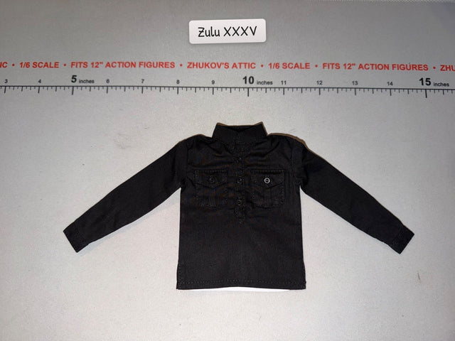 1/6 Scale WWII German Black Work Shirt
