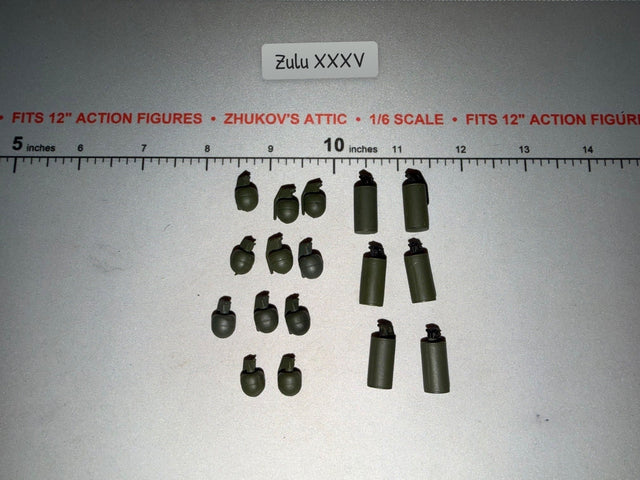 1/6 Scale Vietnam US Grenade Lot