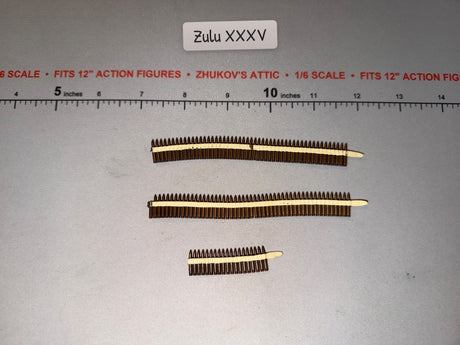 1/6 Scale WWII US Machine Gun Ammunition Belt Lot