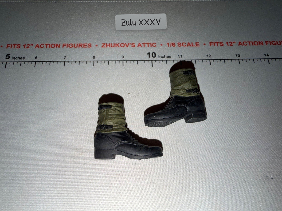 1/6 Scale WWII German Boots with Gaiters