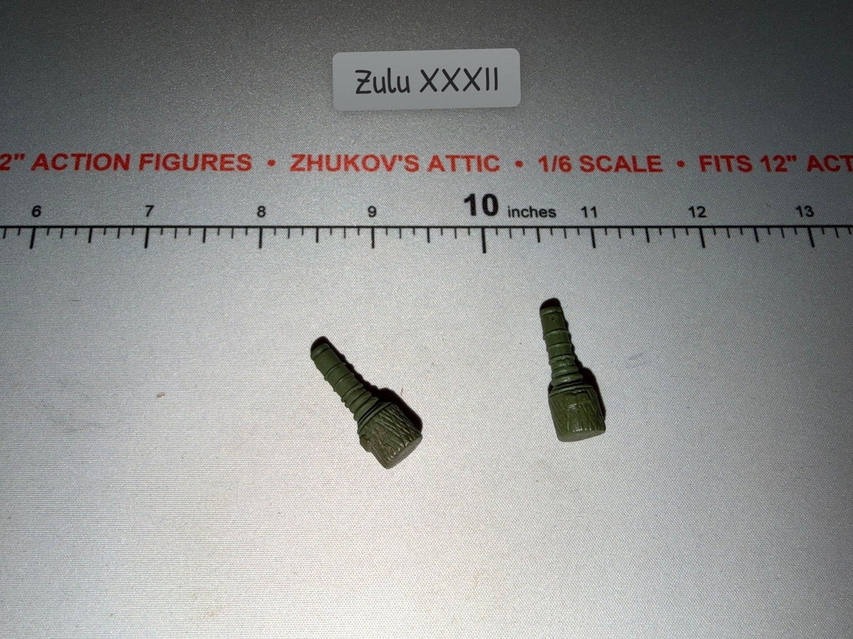 1/6 Scale WWII Russian Stick Grenade Lot