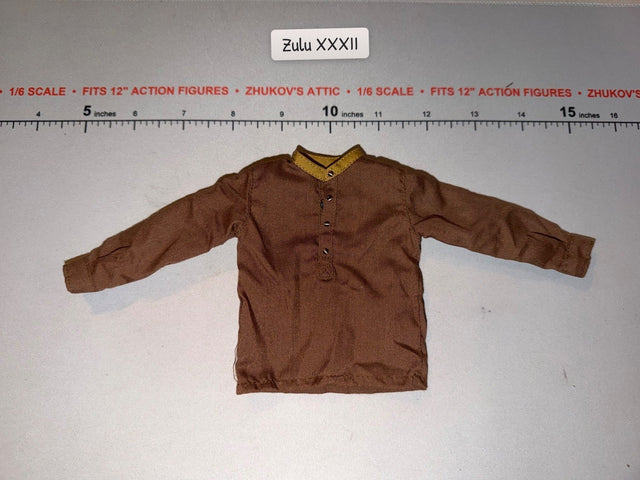 1/6 Scale WWII British Brown Service Shirt