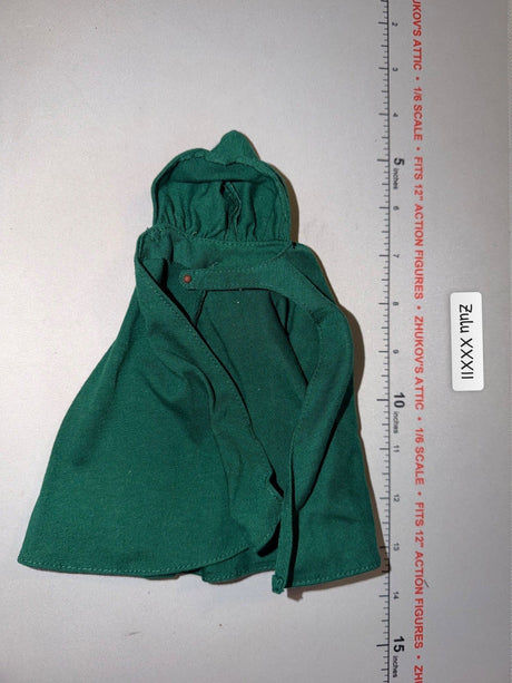 1/6 Scale Medieval Fantasy Hobbit Hooded Cloak / Cape - Sideshow