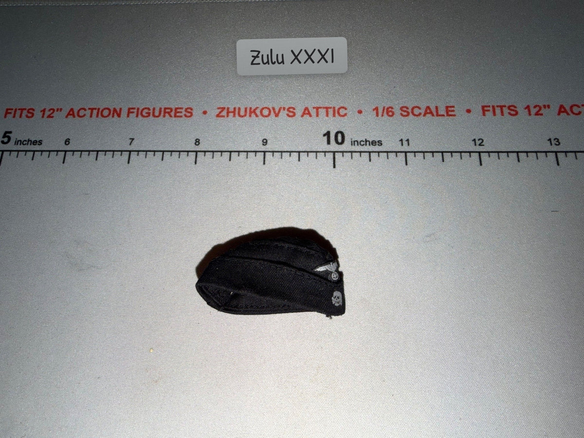 1/6 Scale WWII German Waffen Field Cap with Eagle Insignia