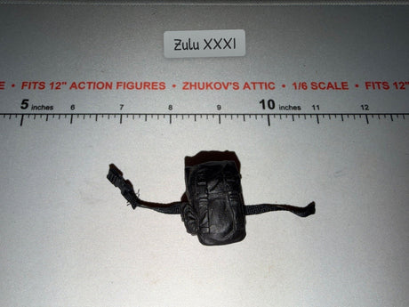1/6 Scale Modern Era Black Assault Pack with Straps