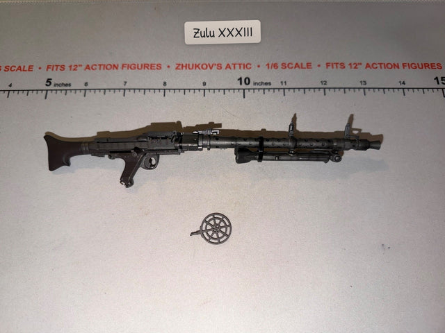 1/6 Scale WWII German MG-34 Machine Gun