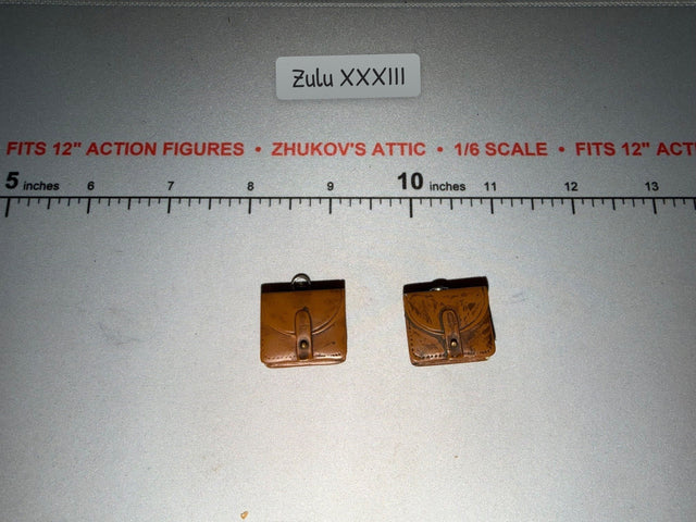 1/6 Scale World War One French Ammunition Pouches