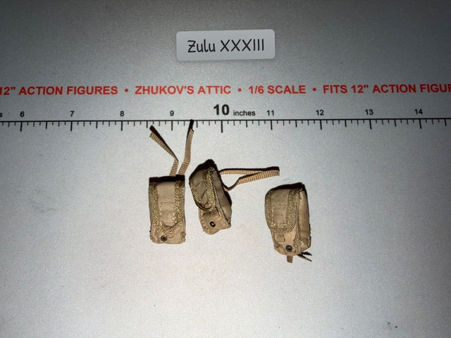 1/6 Scale Modern Era Ammunition Pouches Lot