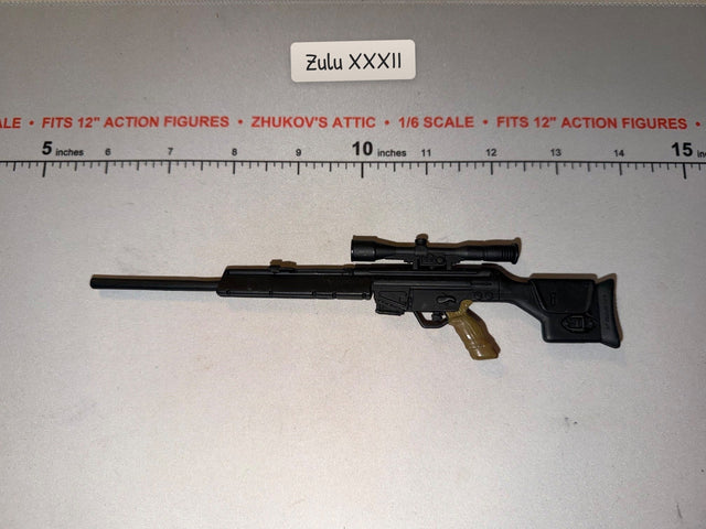 1/6 Scale Modern Era Sniper Rifle with Scope