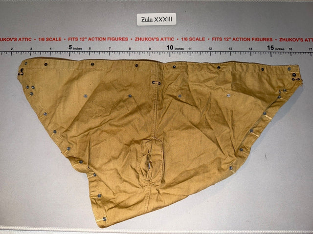 1/6 Scale WWI German Afrika Korps Tan Zeltbahn Poncho Rain Cape