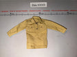 1/6 Scale WWII German Afrika Korps Tan Long Sleeve Field Shirt