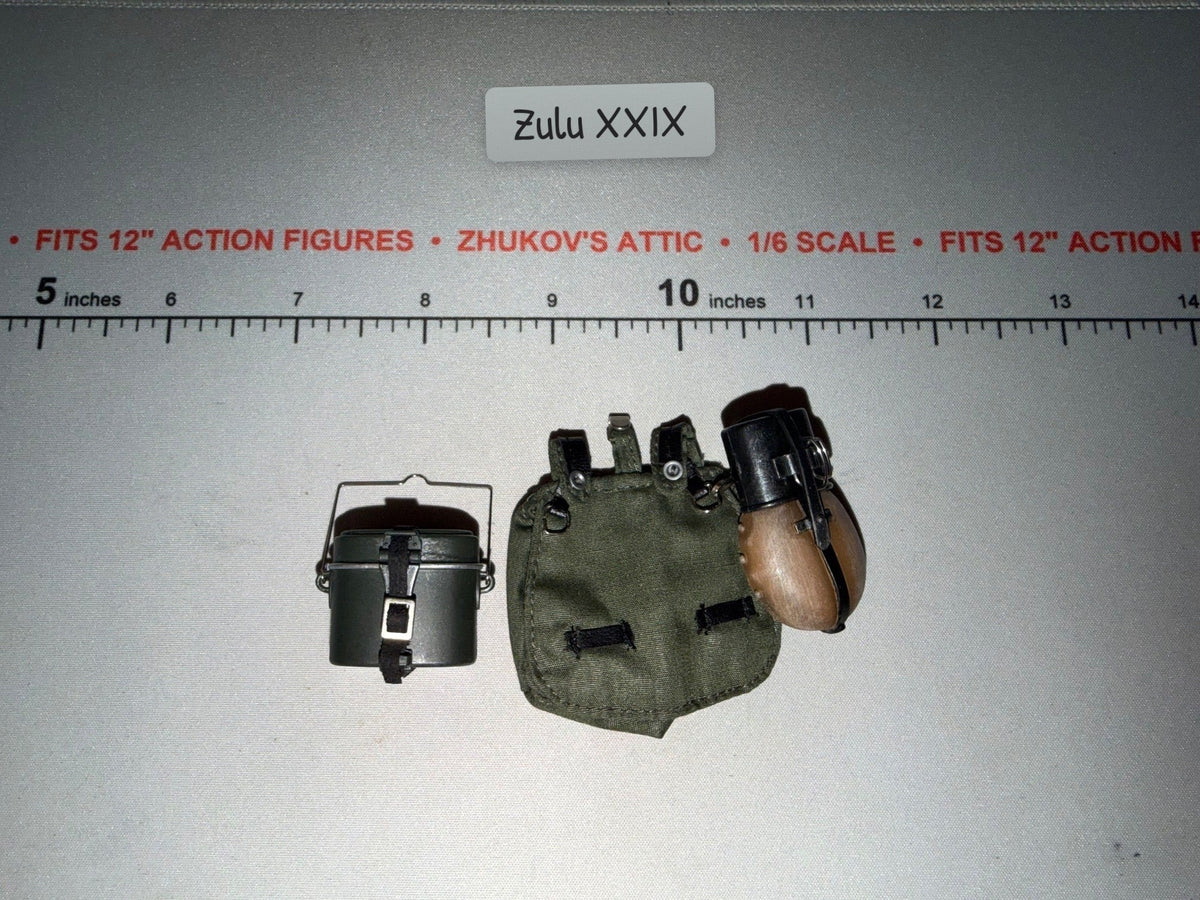 1/6 Scale WWII German Field Gear Set