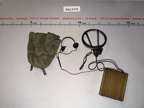 1/6 Scale WWII Russian Mine Metal Detector Set