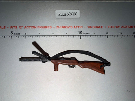 1/6 Scale WWII German Erma Submachine Gun with Sling