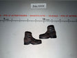 1/6 Scale WWII German Era Brown Lace-Up Combat Boots