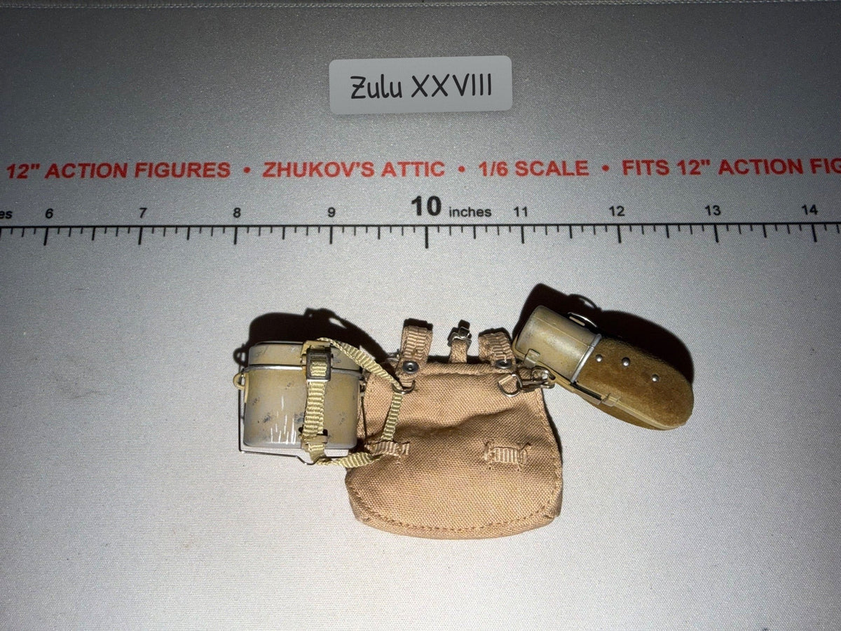 1/6 Scale WWII German Field Gear Set - Afrika Korps