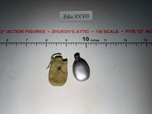 1/6 Scale WWII Russian Canteen with Pouch