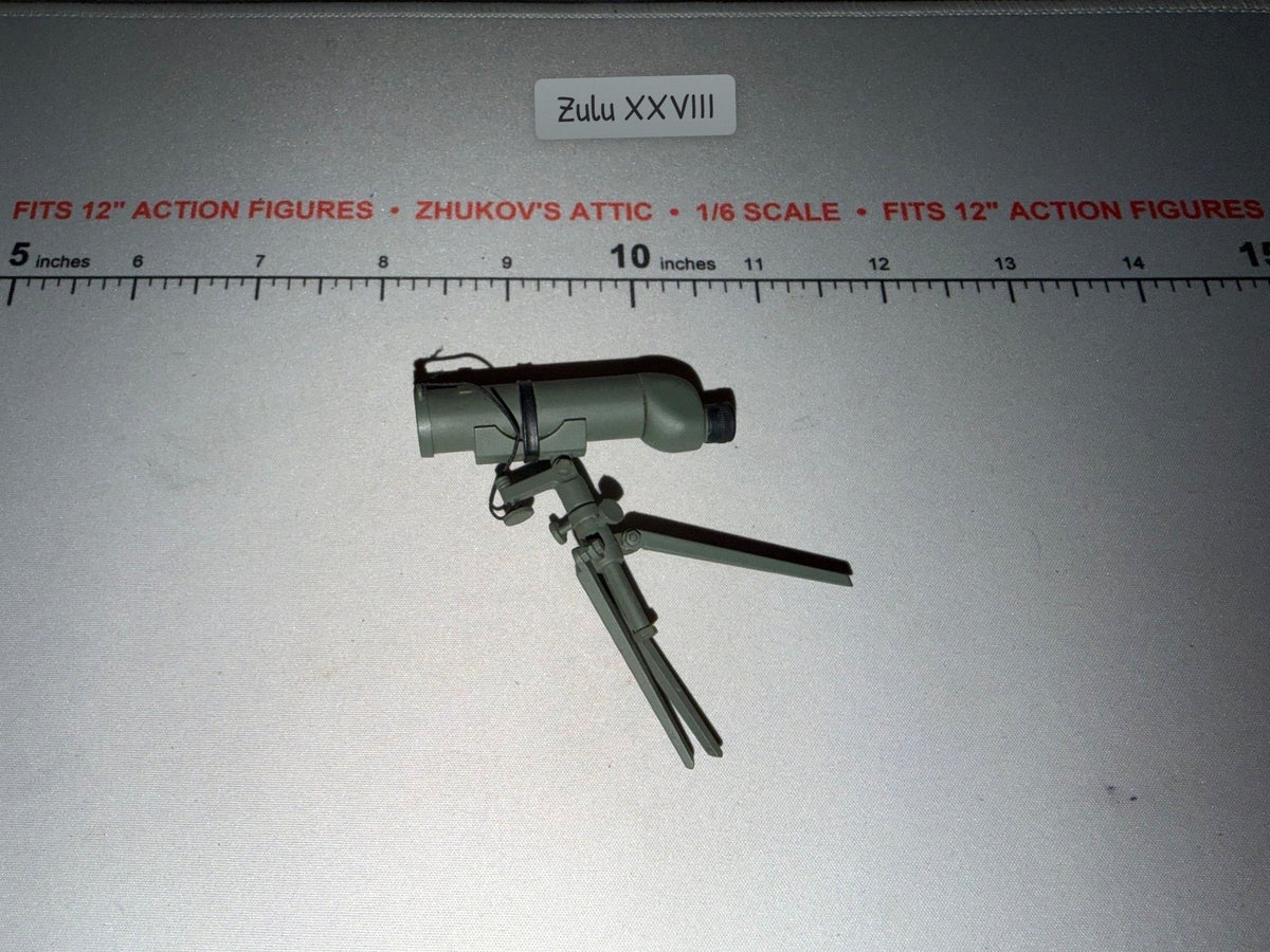 1/6 Scale Modern Era Spotting Scope with Bipod