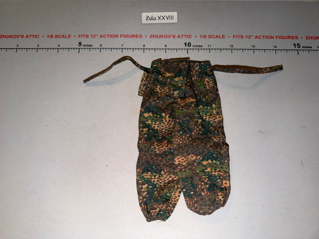 1/6 Scale WWII German Waffen Pea Dot Camouflage Trousers