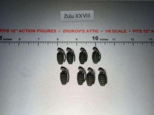 1/6 Scale WWII US Hand Grenade Set