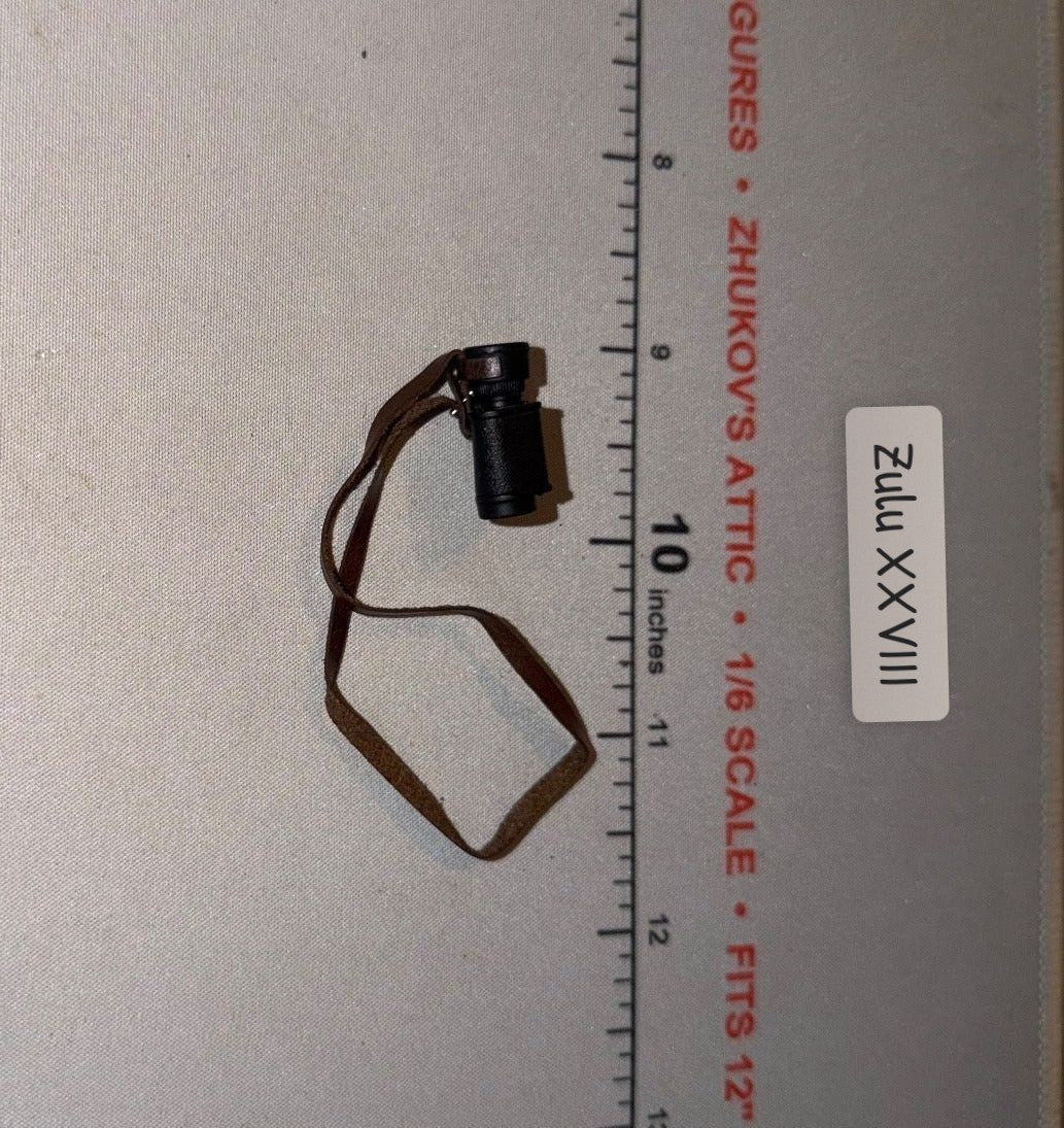 1/6 Scale WWII German Field Monocular with Strap - DID