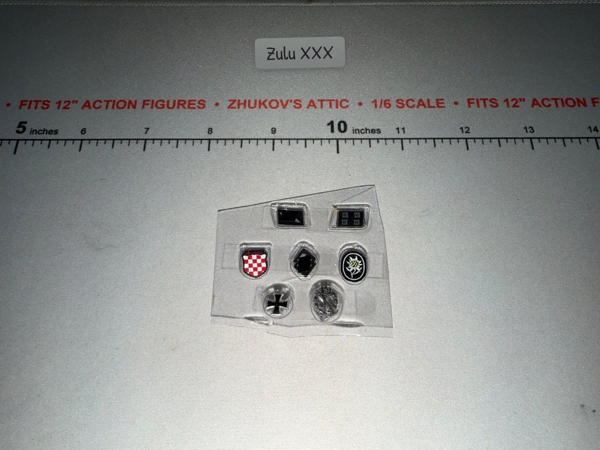 1/6 Scale WWII German Decorations and Insignia Badge Set - DID