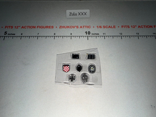1/6 Scale WWII German Decorations and Insignia Badge Set - DID