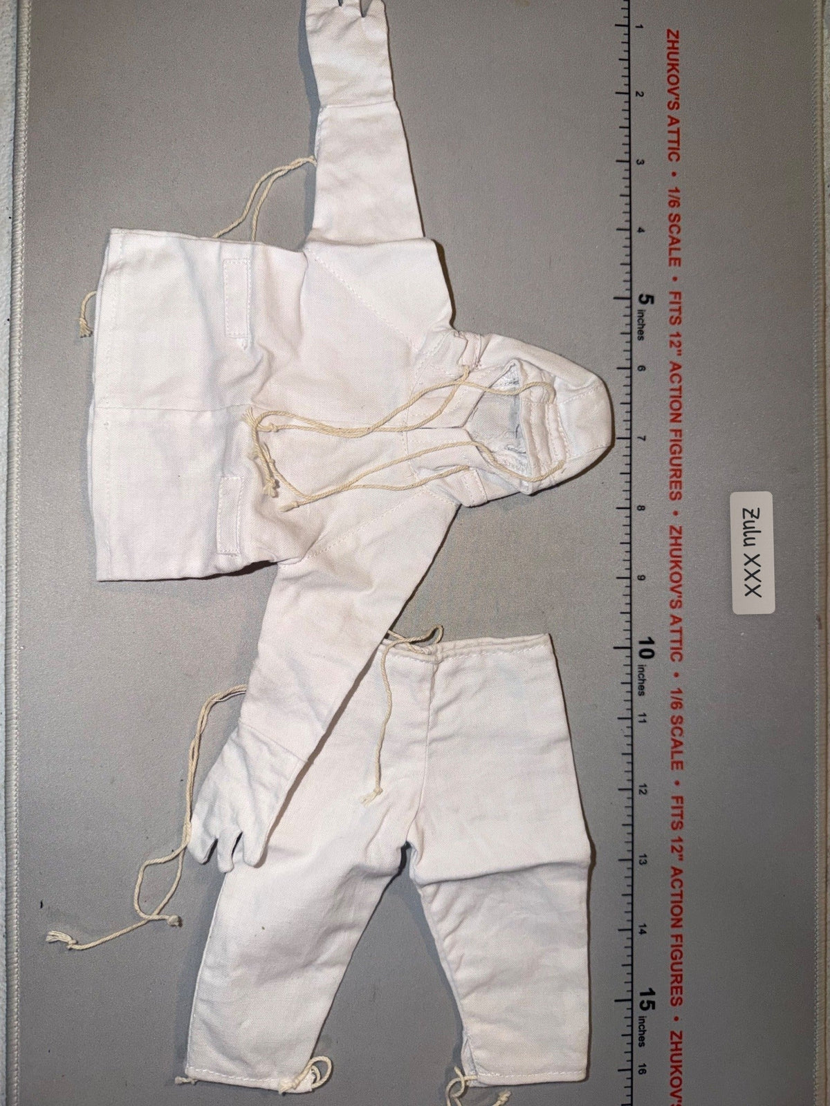 1/6 Scale WWII Russian Snow Jacket and Pants Set