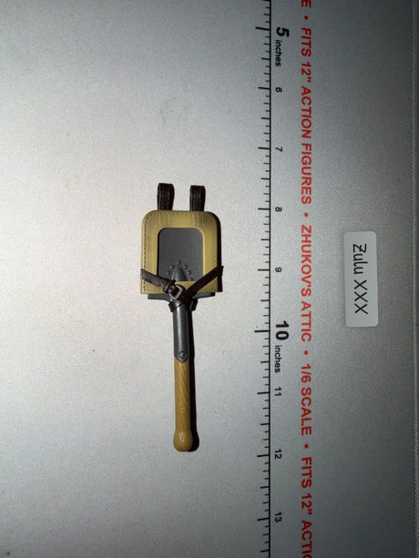1/6 Scale WWII German Entrenching Tool with Carrier