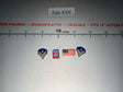 1/6 Scale WWII US Army 82nd Airborne Patches and Flag Set