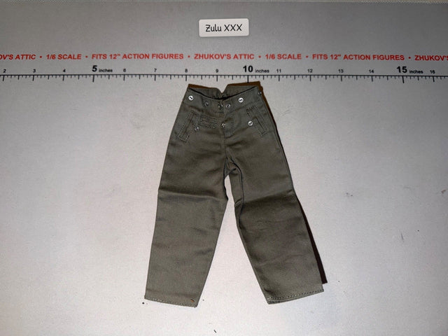 1/6 Scale WWII German Field Grey Pants / Trousers