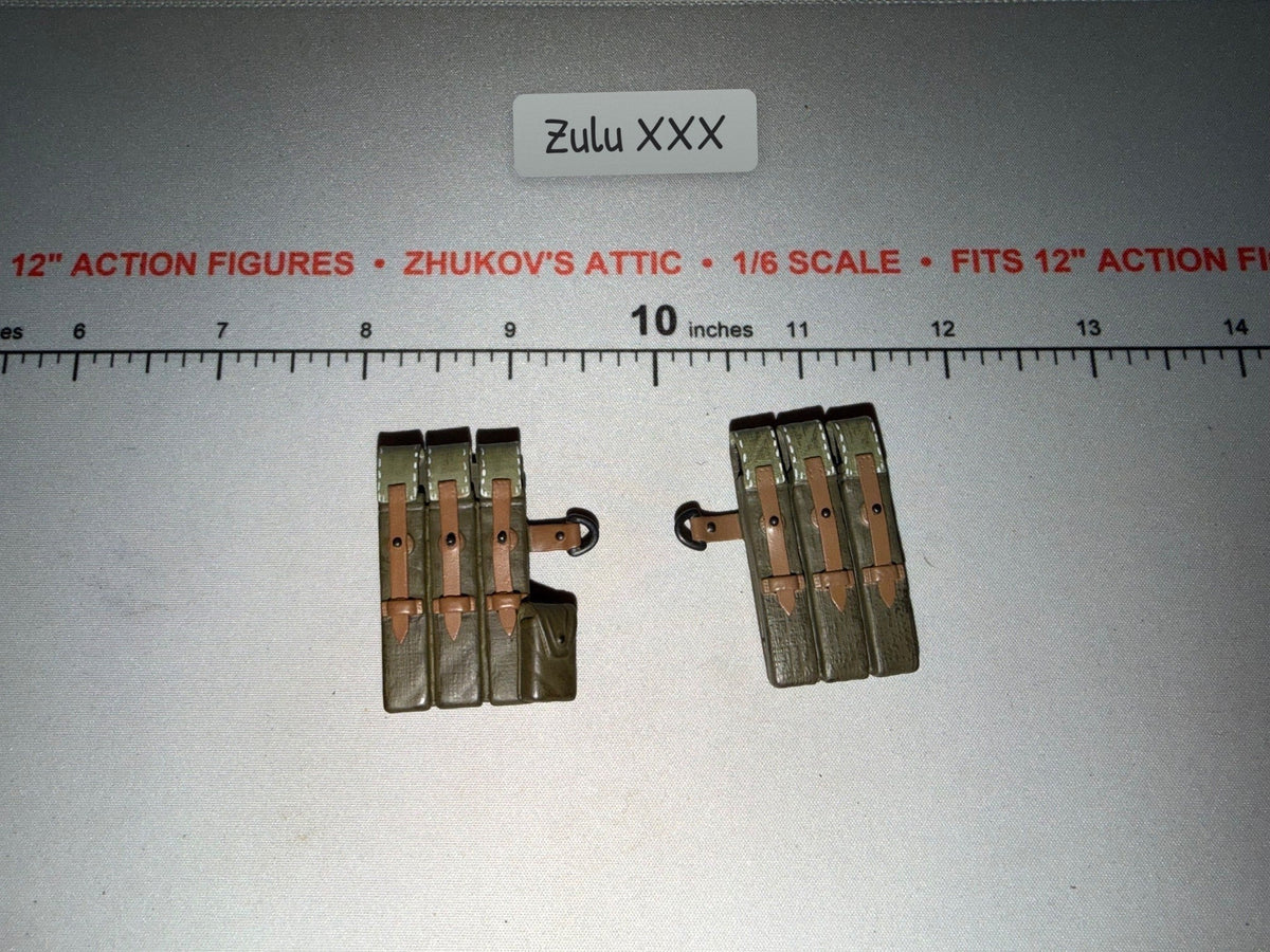 1/6 Scale WWII German MP-40 Ammunition Pouches