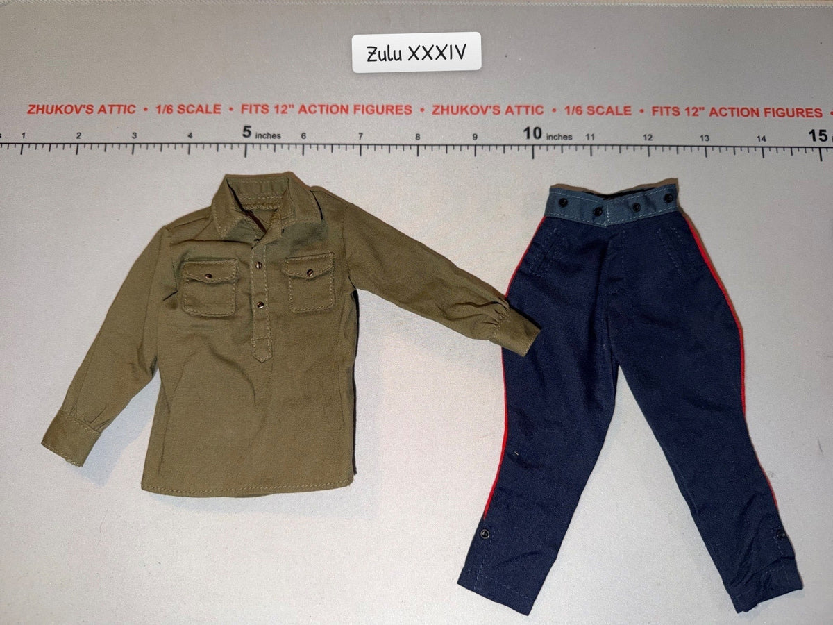 1/6 Scale WWII Russian Soviet Red Army Uniform Set